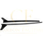A Style Carbon Fibre Side Skirts for Audi A3 S3 Saloon S Line 13-19-Carbon Factory