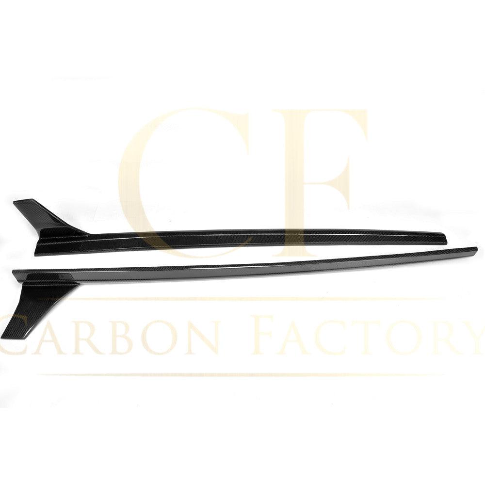 A Style Carbon Fibre Side Skirts for Audi A3 S3 Saloon S Line 13-19-Carbon Factory
