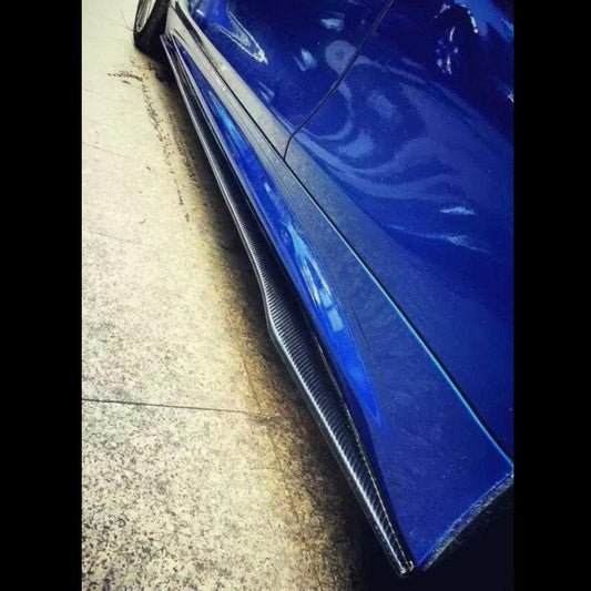 A Style Carbon Fibre Side Skirts for BMW E88 F20 F22 1 Series & 2 Series-Carbon Factory