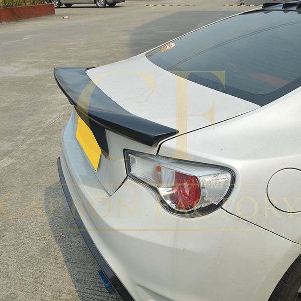 AB Style Carbon Fibre Boot Spoiler for Toyota GT86 12-20-Carbon Factory