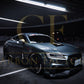 AB Style Carbon Fibre Front Splitter for Audi 8S TTRS MK3 15-18-Carbon Factory