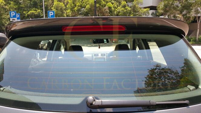 AB Style Carbon Fibre Roof Spoiler for VW Golf MK5 04-09-Carbon Factory