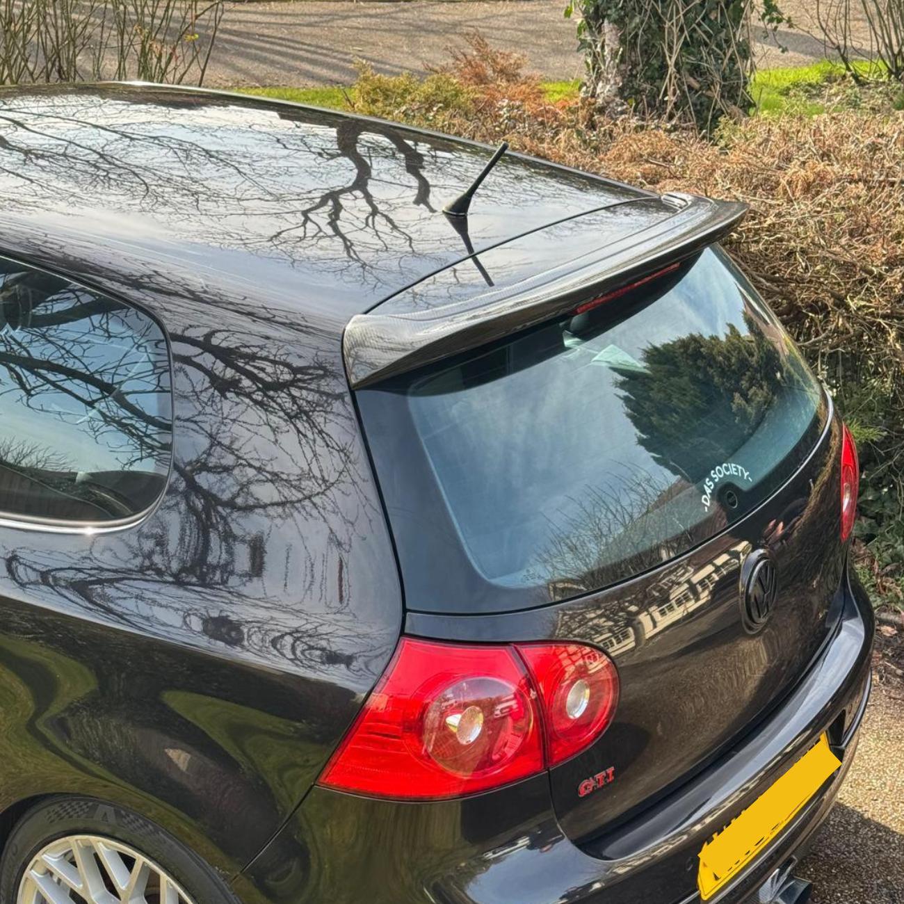 AB Style Carbon Fibre Roof Spoiler for VW Golf MK5 R32 GTI 04-09-Carbon Factory