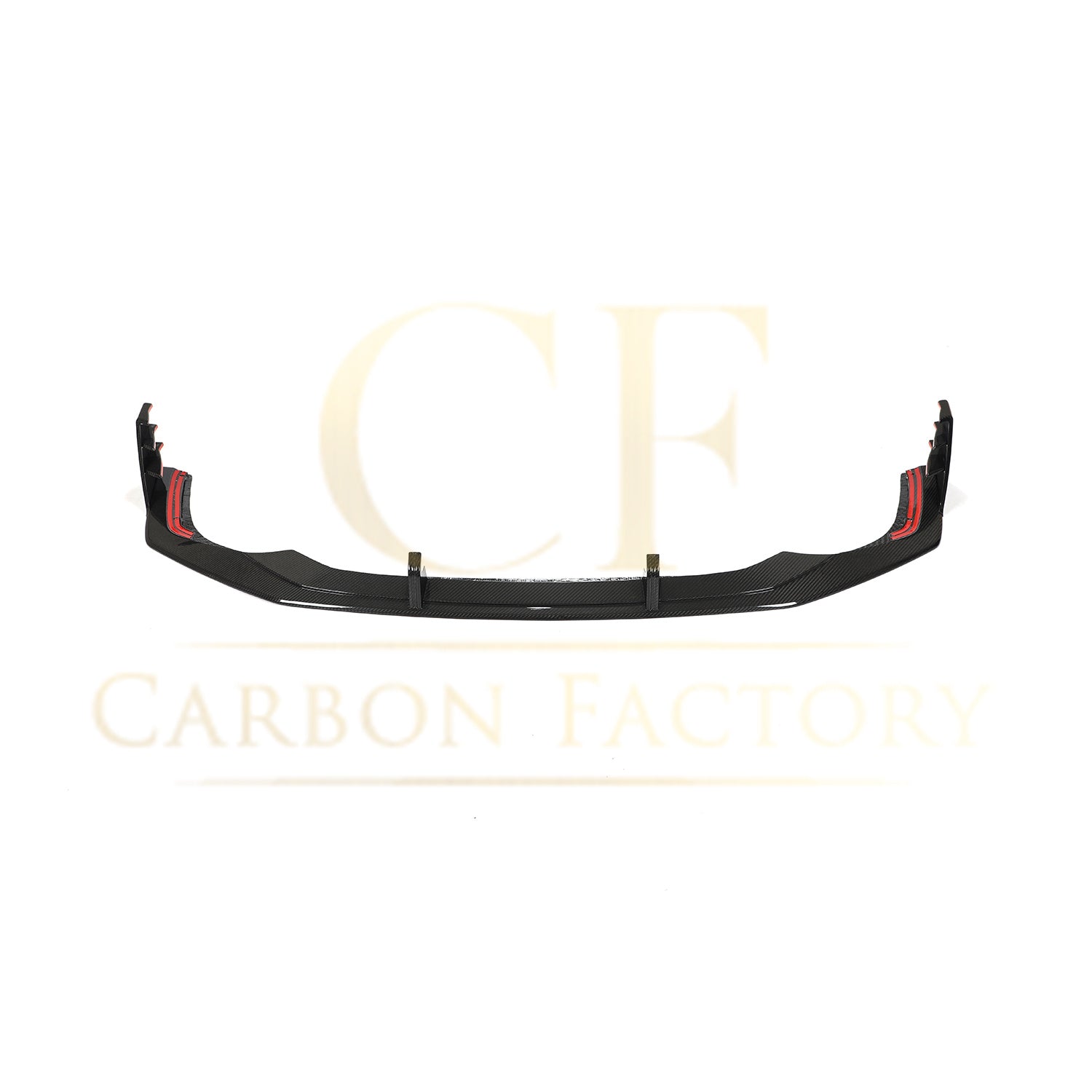 AB Style Pre-Preg Carbon Fibre Front Splitter for Audi 4K RS7 20-22-Carbon Factory