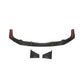 AB Style Pre-Preg Carbon Fibre Front Splitter for Audi 4K RS7 20-22-Carbon Factory