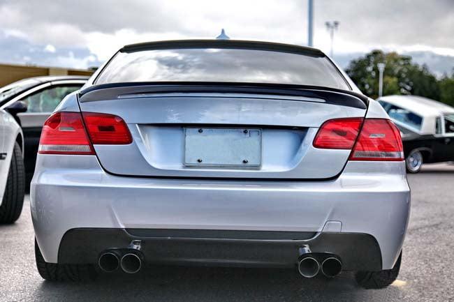 AC Style Carbon Fibre Boot Spoiler for BMW 3 Series E92 Coupe inc M3 07-13-Carbon Factory