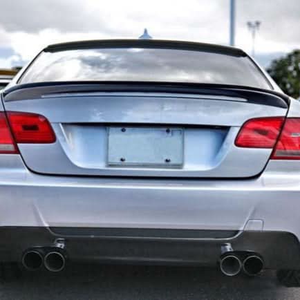 AC Style Carbon Fibre Boot Spoiler for BMW 3 Series E92 Coupe inc M3 07-13 - Carbon Factory