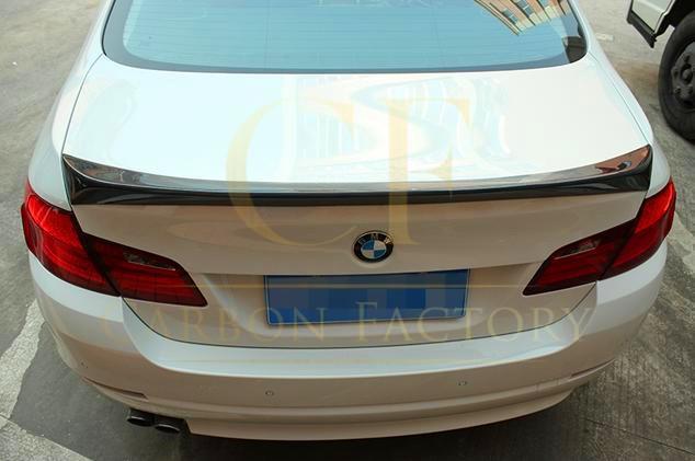 AC Style Carbon Fibre Boot Spoiler for BMW 5 Series F10 inc M5 10-17-Carbon Factory