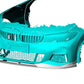 AC Style Carbon Fibre Front Splitter for BMW G20 3 Series Pre-LCI M Sport 19-22-Carbon Factory