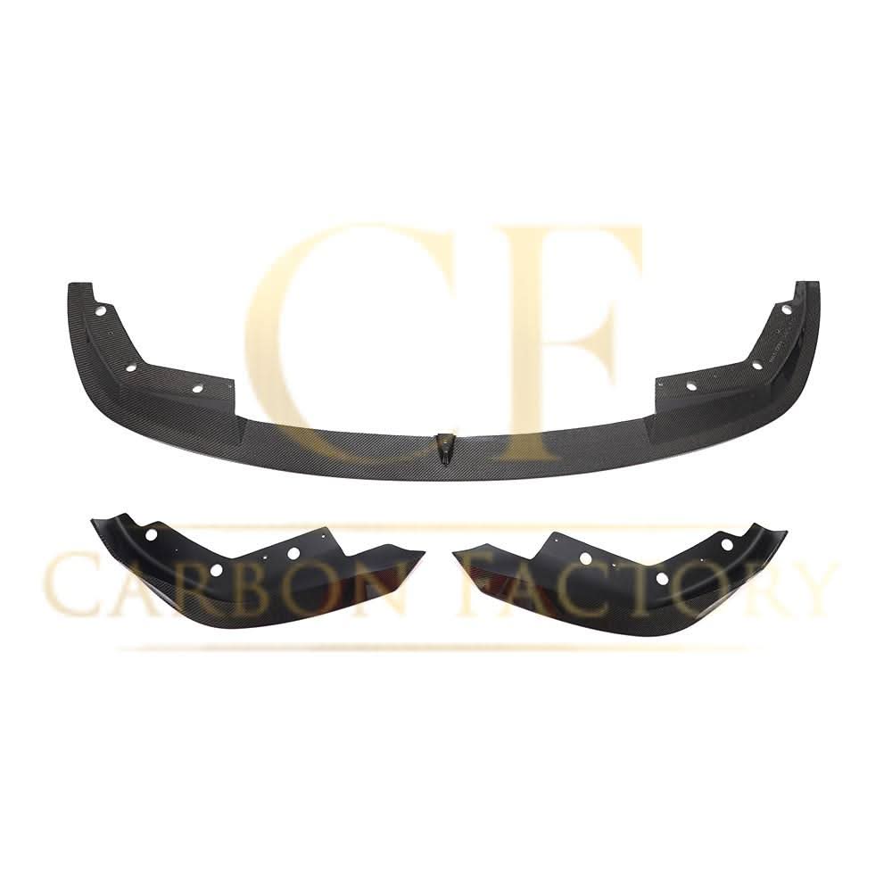 AC Style Carbon Fibre Front Splitter for BMW G20 3 Series Pre-LCI M Sport 19-22 - Carbon Factory