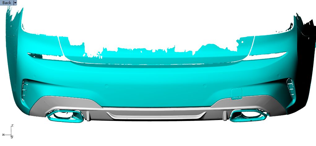 AC Style Carbon Fibre Rear Diffuser for BMW 3 Series G20 Pre-LCI M Sport 19-22-Carbon Factory