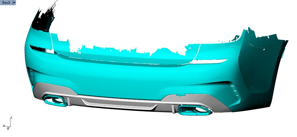 AC Style Carbon Fibre Rear Diffuser for BMW 3 Series G20 Pre-LCI M Sport 19-22-Carbon Factory