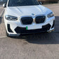 AC Style Gloss Black Front Splitter for BMW G01 X3 IX3 G02 X4 LCI 22-25-Carbon Factory
