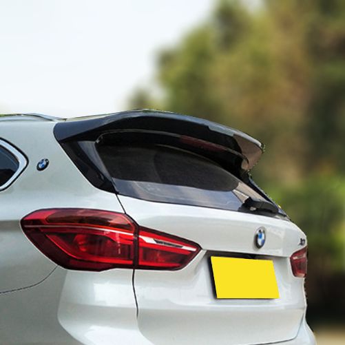 AC Style Gloss Black Roof Spoiler for BMW F48 F49 X1 Pre-LCI 16-22-Carbon Factory