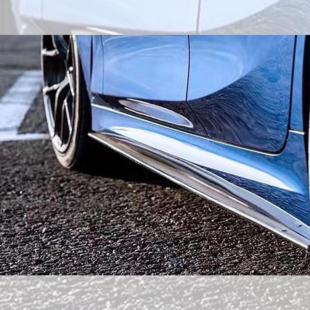 AC Style Gloss Black Side Skirts for BMW 3 Series G20 19-Present-Carbon Factory