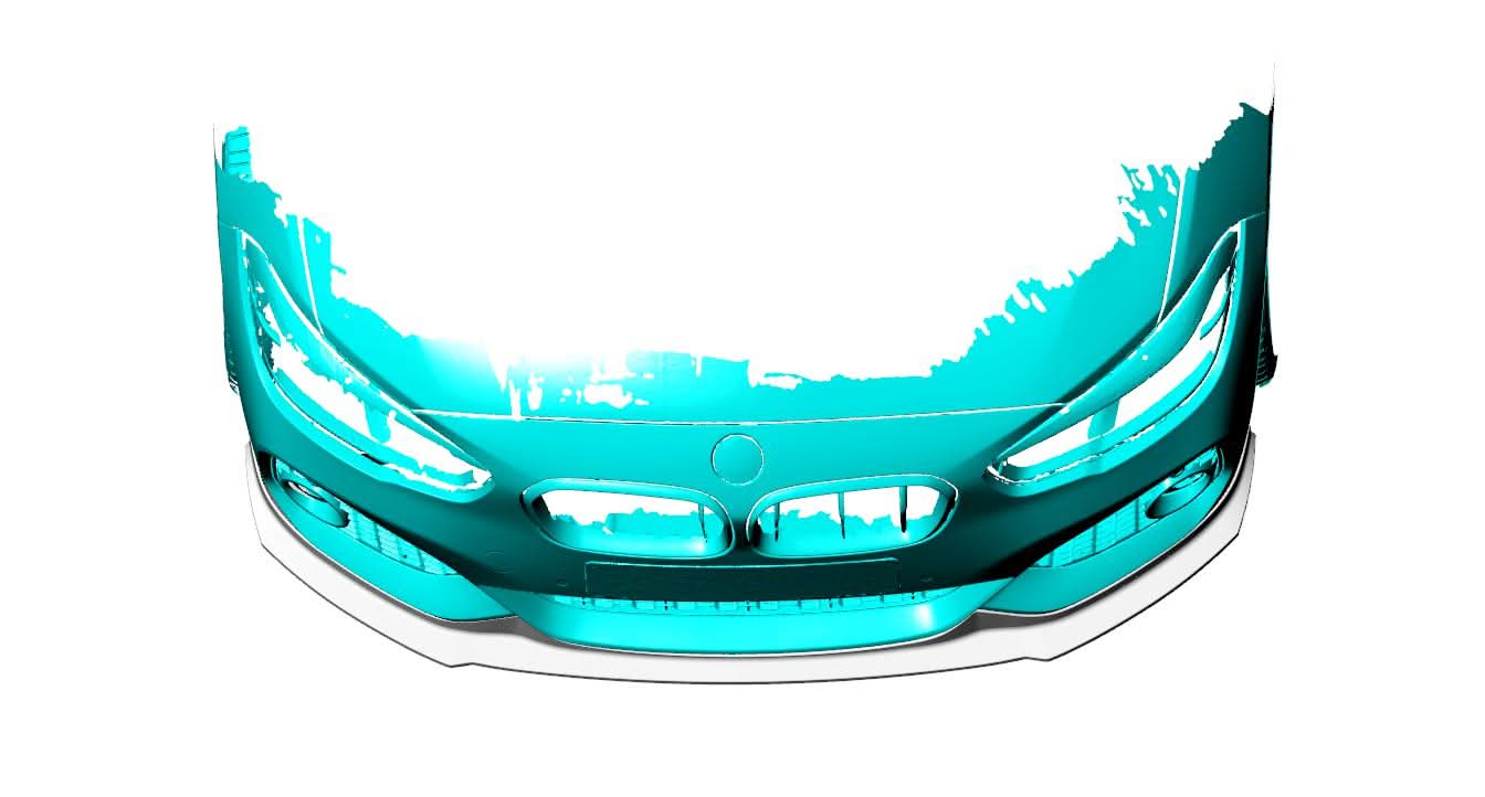 AK Style Carbon Fibre Front Splitter for BMW F20 1 Series M Sport 2015-2019 - Carbon Factory