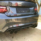 AK Style Carbon Fibre Rear Diffuser for BMW F87 F87C M2 16-21-Carbon Factory