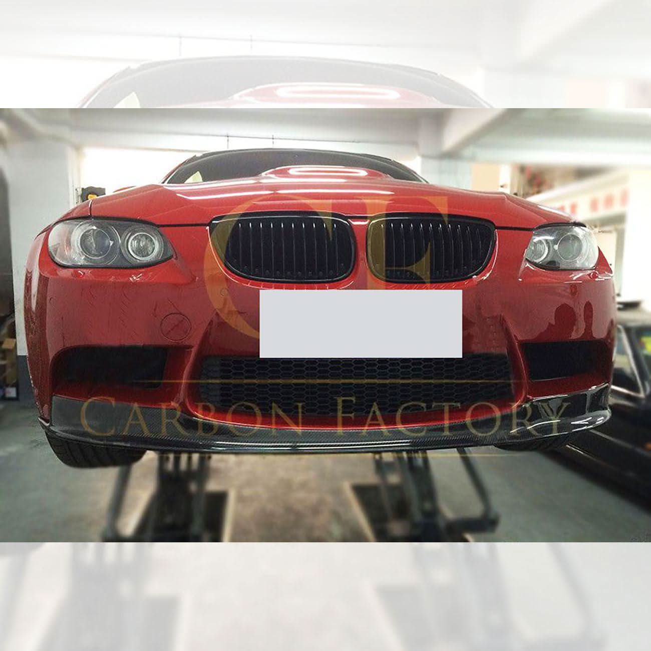 AKR Style Carbon Fibre Front Splitter for BMW E90 E92 E93 M3 07-13 - Carbon Factory