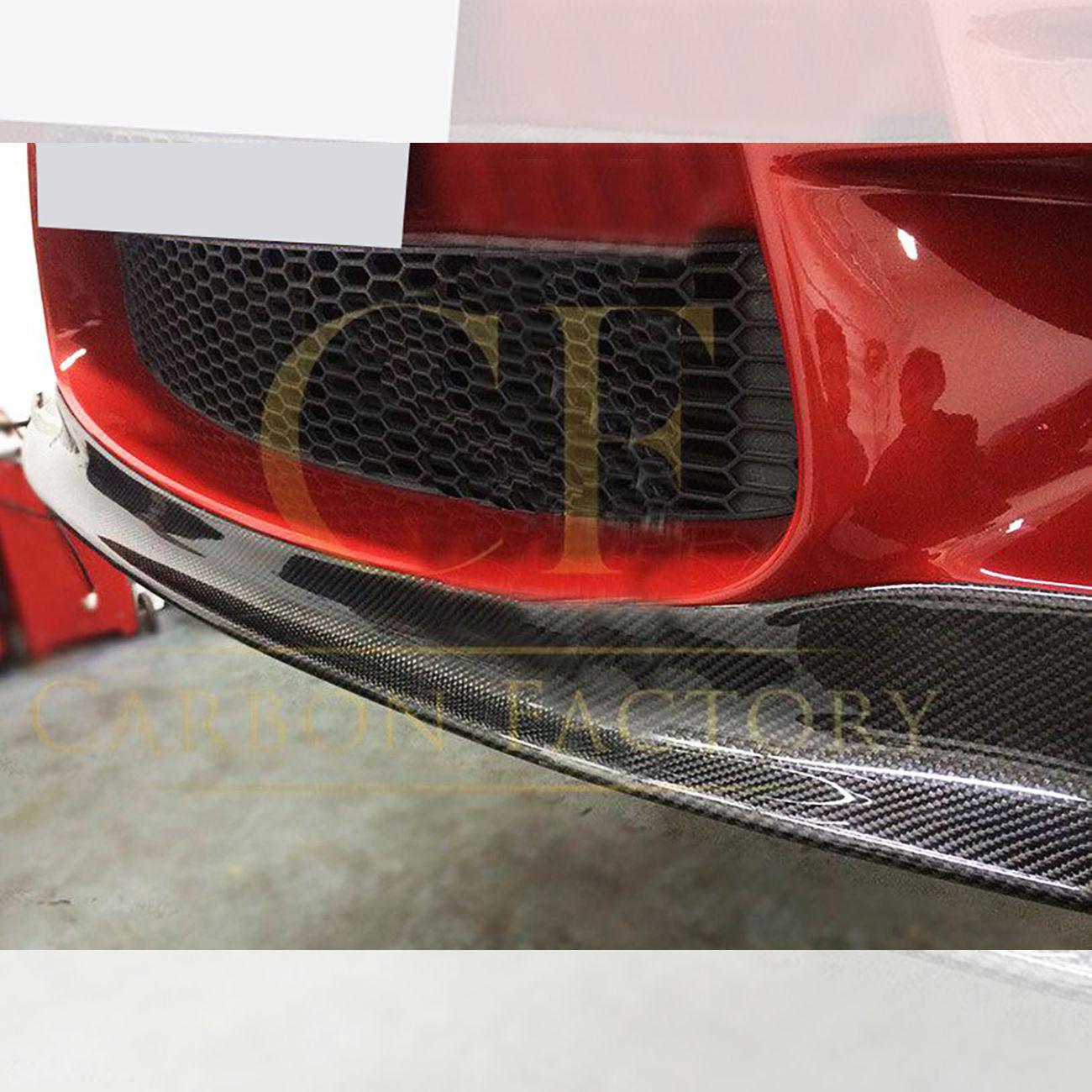 AKR Style Carbon Fibre Front Splitter for BMW E90 E92 E93 M3 07-13-Carbon Factory