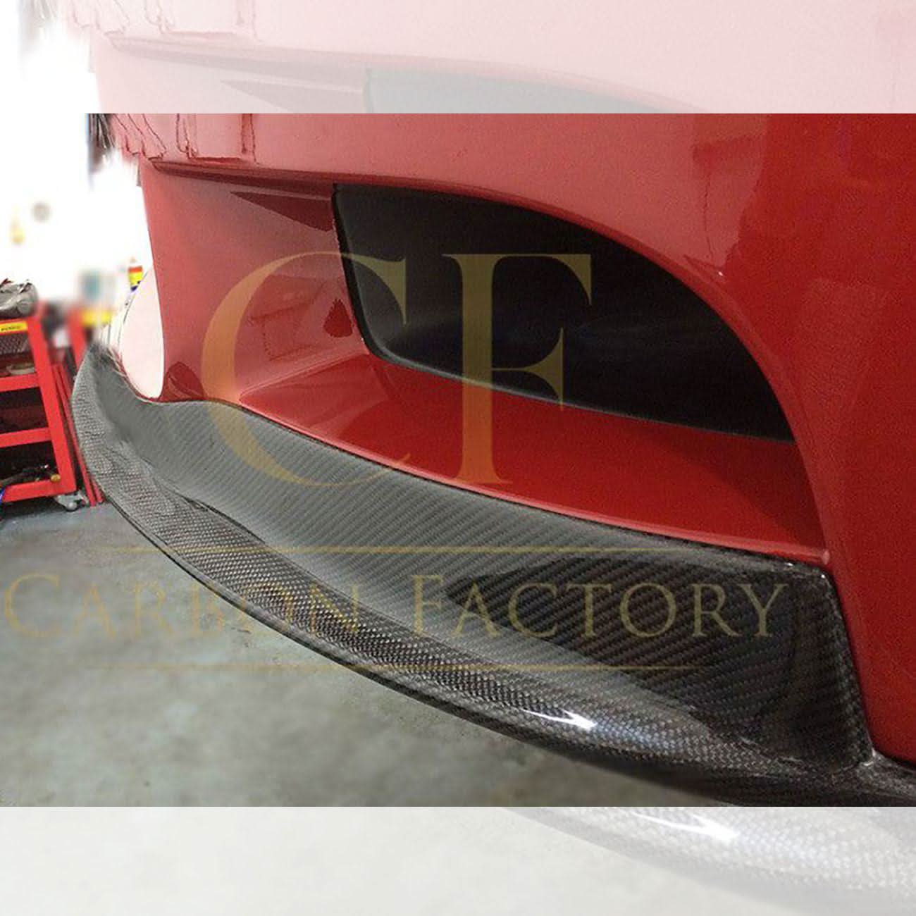 AKR Style Carbon Fibre Front Splitter for BMW E90 E92 E93 M3 07-13 - Carbon Factory