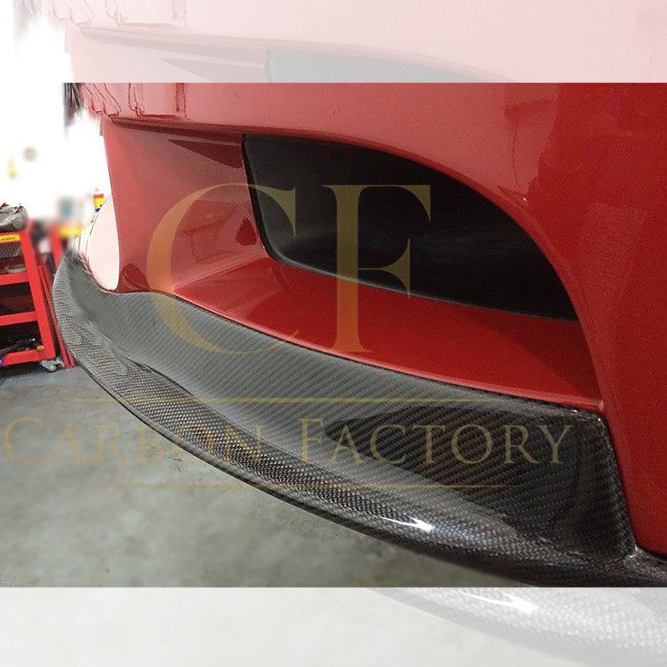 AKR Style Carbon Fibre Front Splitter for BMW E90 E92 E93 M3 07-13-Carbon Factory