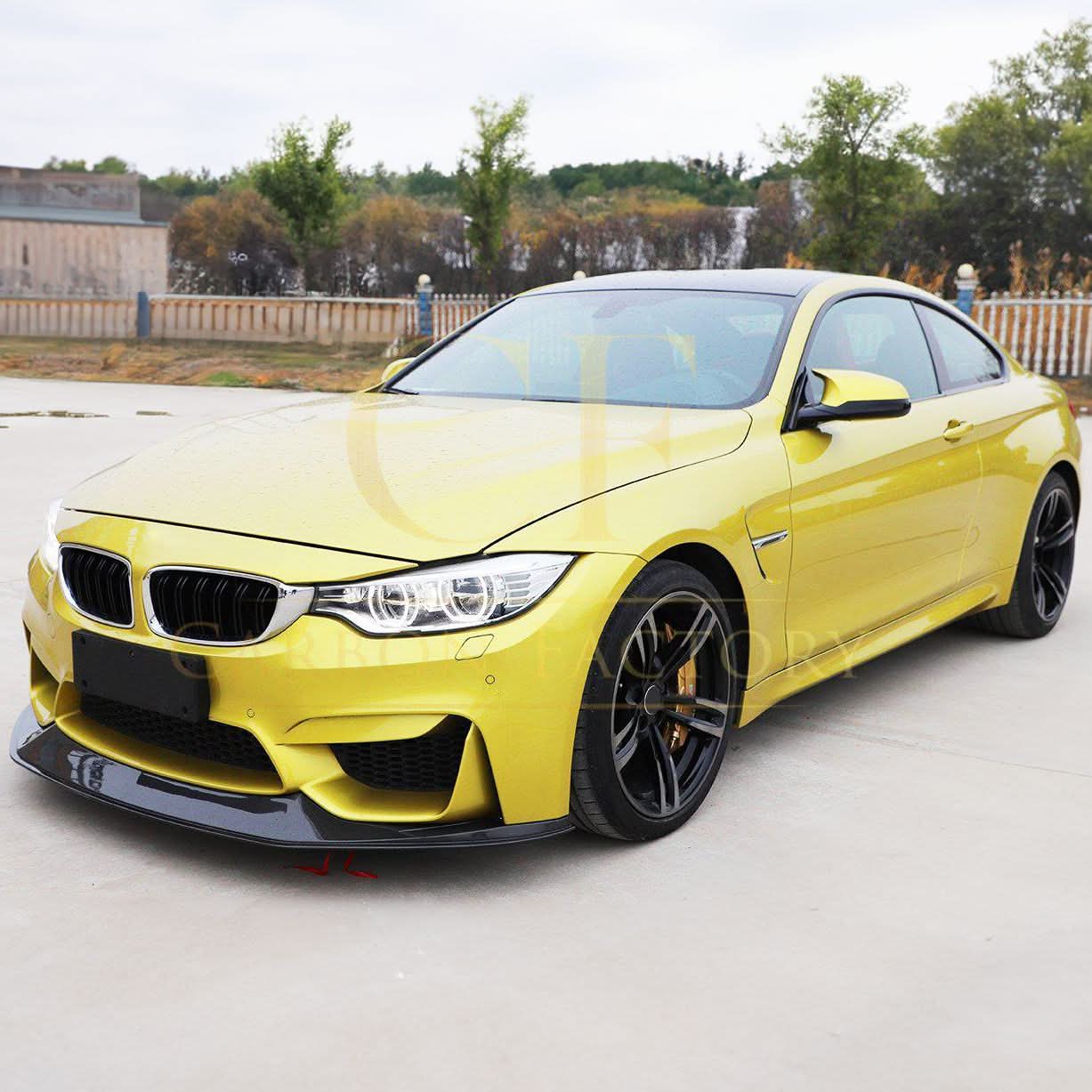 AL Style Carbon Fibre Front Splitter for BMW F80 M3 F82 F83 M4 14-20 - Carbon Factory