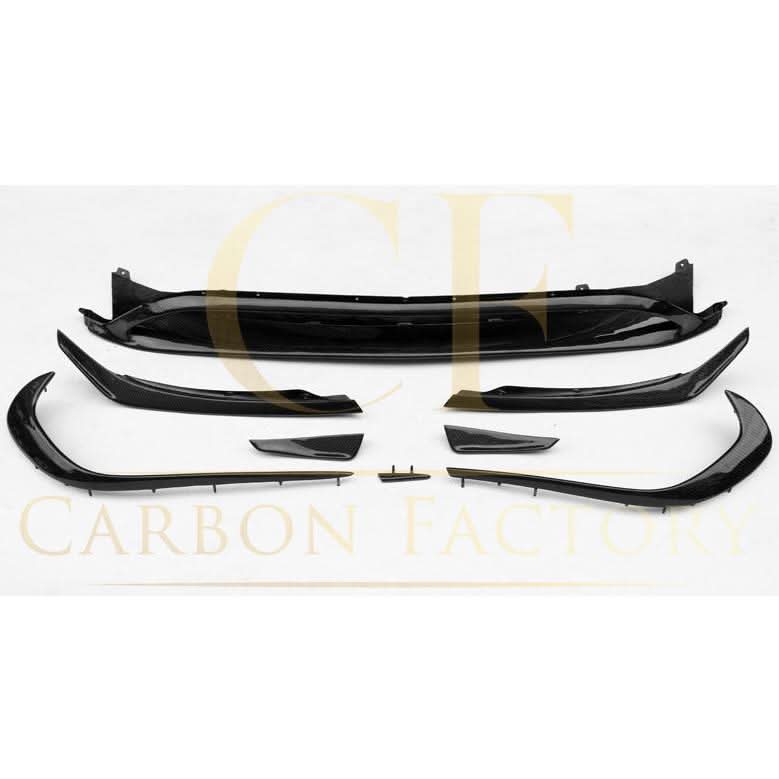 AMG Carbon Fibre Canards Winglets Splitter (8 Pieces) for Mercedes Benz W176 A Class 16-18 - Carbon Factory