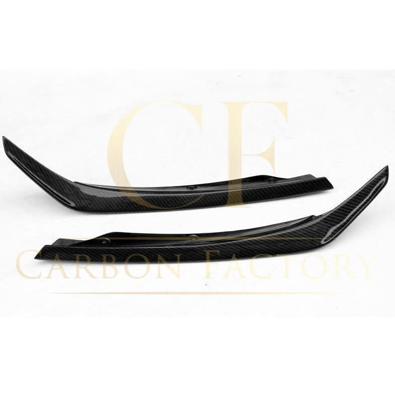 AMG Carbon Fibre Canards Winglets Splitter (8 Pieces) for Mercedes Benz W176 A Class 16-18 - Carbon Factory