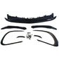 AMG Gloss Black Canards Winglets Splitter (8 Pieces) for Mercedes Benz W176 A Class 16-18-Carbon Factory
