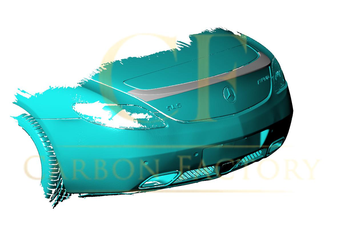 AMG Style Carbon Fibre Boot Spoiler for Mercedes Benz SLS 10-14-Carbon Factory