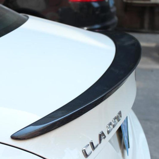 AMG Style Carbon Fibre Boot Spoiler for Mercedes Benz W117 CLA 13-19-Carbon Factory