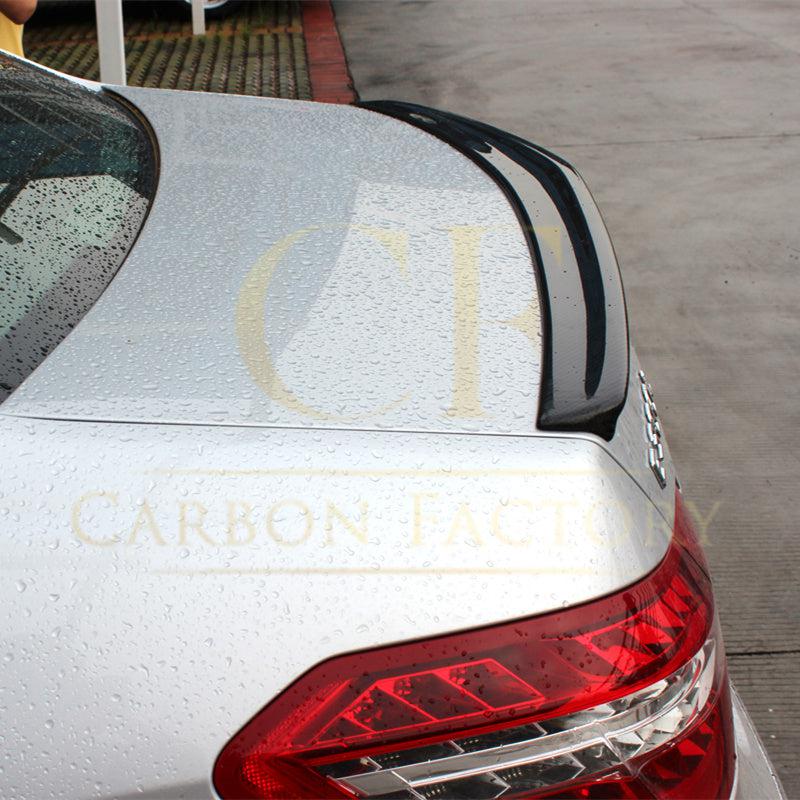 AMG Style Carbon Fibre Boot Spoiler for Mercedes Benz W212 E Class Saloon 10-17-Carbon Factory