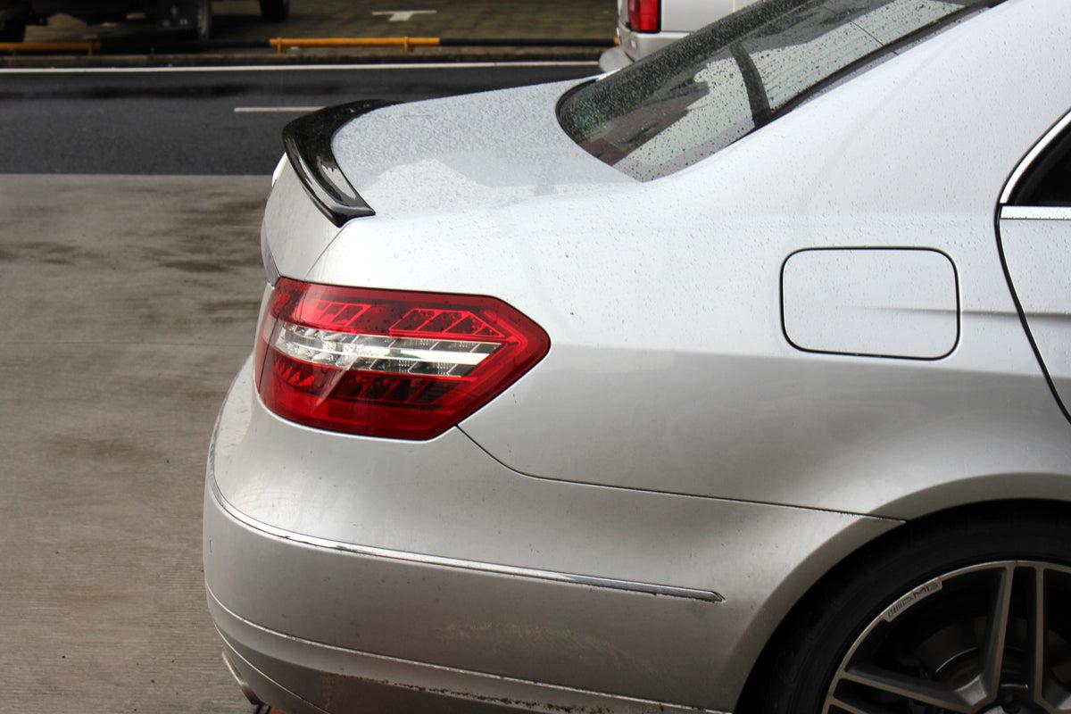 AMG Style Carbon Fibre Boot Spoiler for Mercedes Benz W212 E Class Saloon 10-17-Carbon Factory