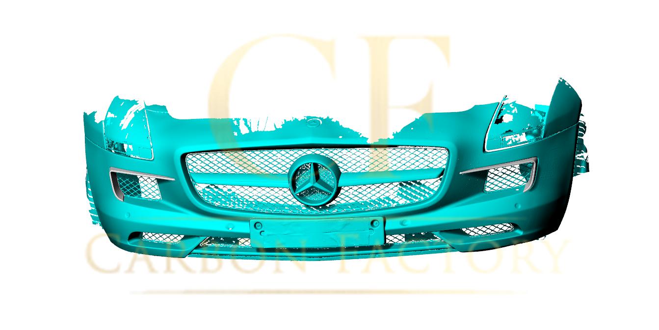 AMG Style Carbon Fibre Front Side Trims for Mercedes Benz SLS 10-14-Carbon Factory