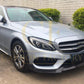 AMG Style Carbon Fibre Front Splitter for Mercedes Benz W205 C Class 15-18-Carbon Factory
