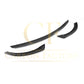 AMG Style Carbon Fibre Front Splitter for Mercedes W213 E Class 16-18-Carbon Factory