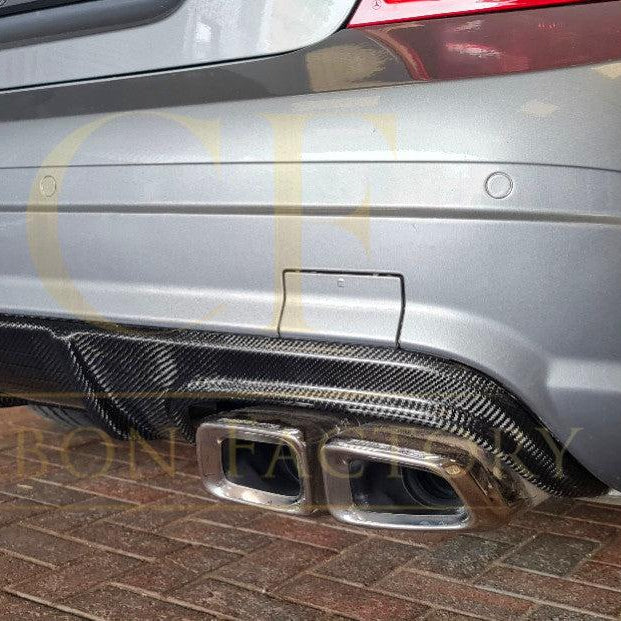 AMG Style Carbon Fibre Rear Diffuser for Mercedes Benz W204 C63 & C Class Pre-Facelift 07-10 - Carbon Factory