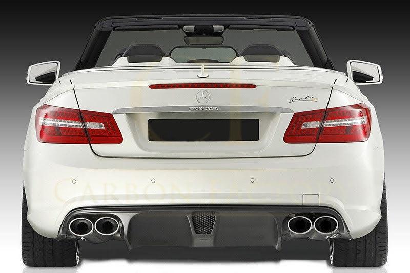 AMG Style Carbon Fibre Rear Diffuser for Mercedes Benz W212 E Class Saloon 10-17-Carbon Factory