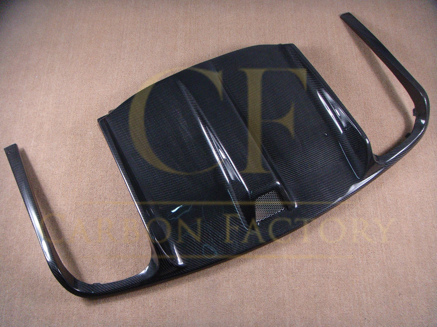 AMG Style Carbon Fibre Rear Diffuser for Mercedes Benz W212 E Class Saloon 10-17-Carbon Factory