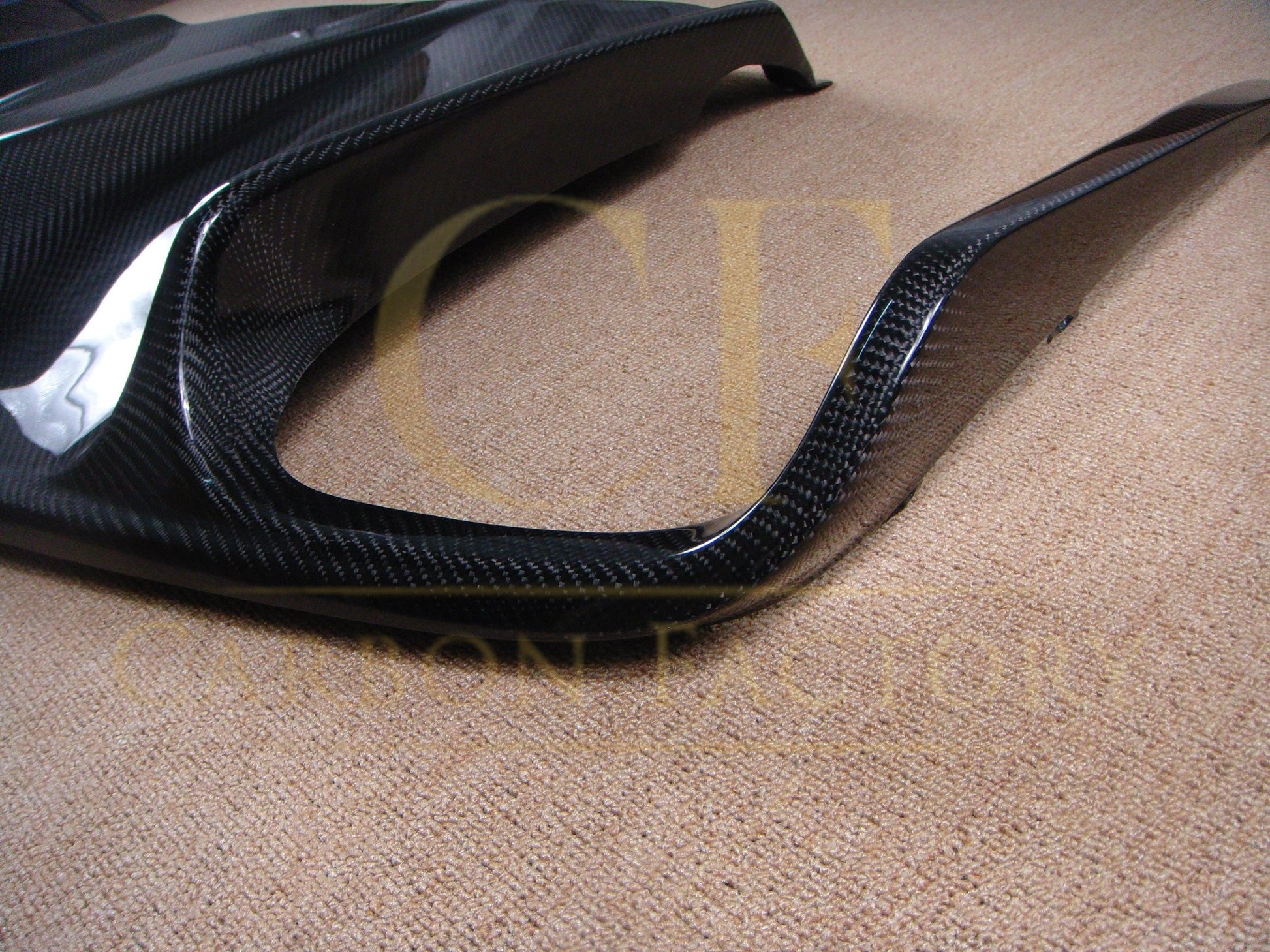 AMG Style Carbon Fibre Rear Diffuser for Mercedes Benz W212 E Class Saloon 10-17-Carbon Factory