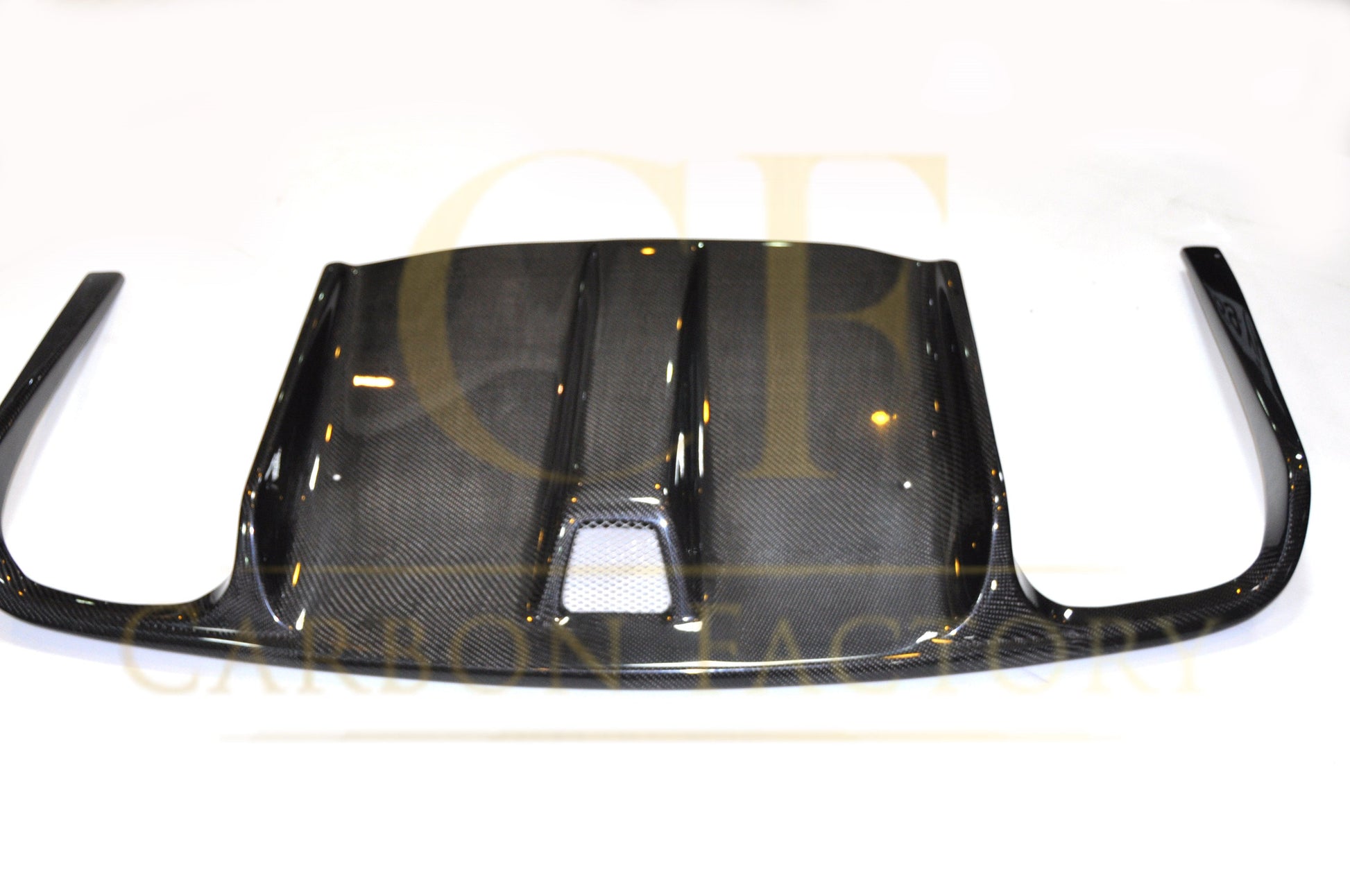 AMG Style Carbon Fibre Rear Diffuser for Mercedes Benz W212 E Class Saloon 10-17-Carbon Factory