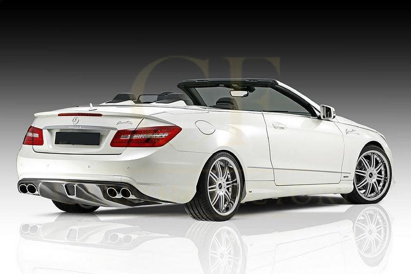 AMG Style Carbon Fibre Rear Diffuser for Mercedes Benz W212 E Class Saloon 10-17-Carbon Factory