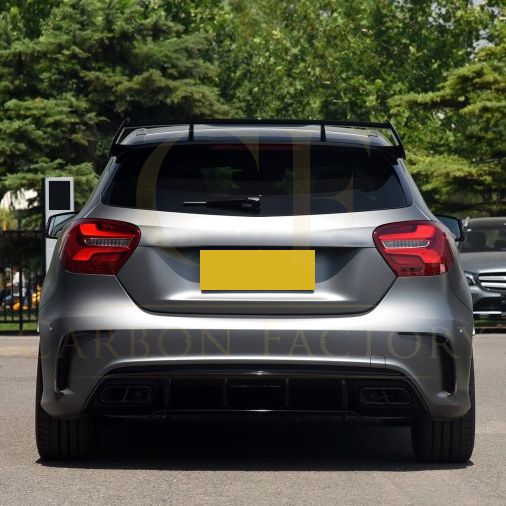 AMG Style Carbon Fibre Roof Spoiler for Mercedes Benz W176 A Class 13-18-Carbon Factory