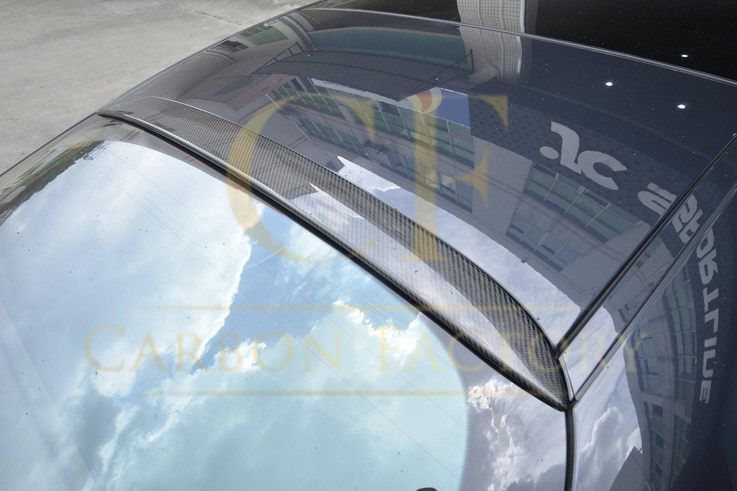 AMG Style Carbon Fibre Roof Spoiler for Mercedes Benz W222 S Class Coupe 14-20-Carbon Factory