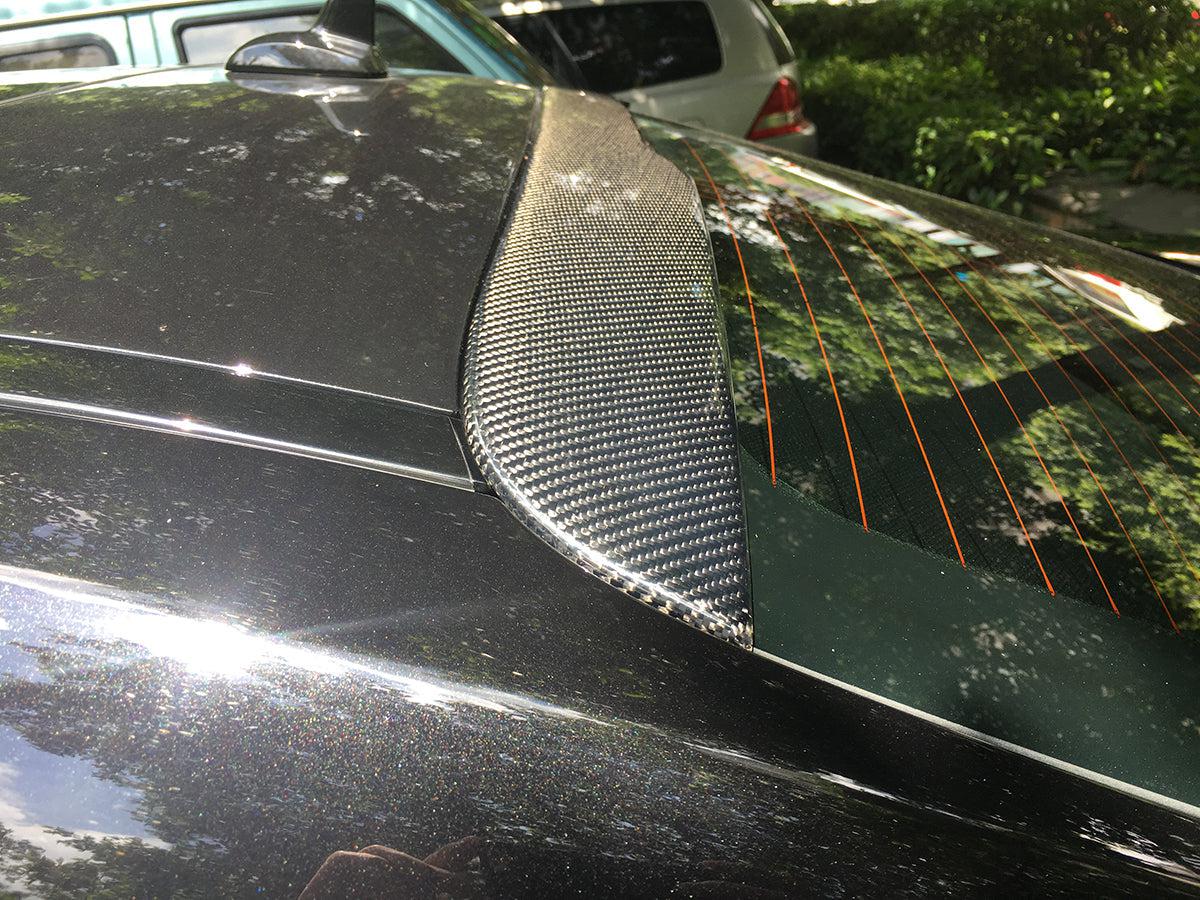 AMG Style Carbon Fibre Roof Spoiler for Mercedes Benz W222 S Class Saloon 14-20-Carbon Factory