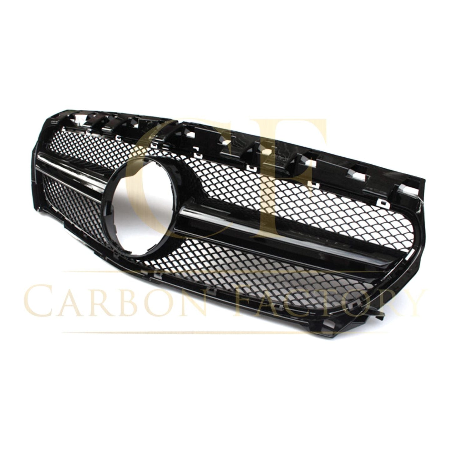 AMG Style Front Grille for Mercedes Benz W117 CLA-Class 13-15-Carbon Factory