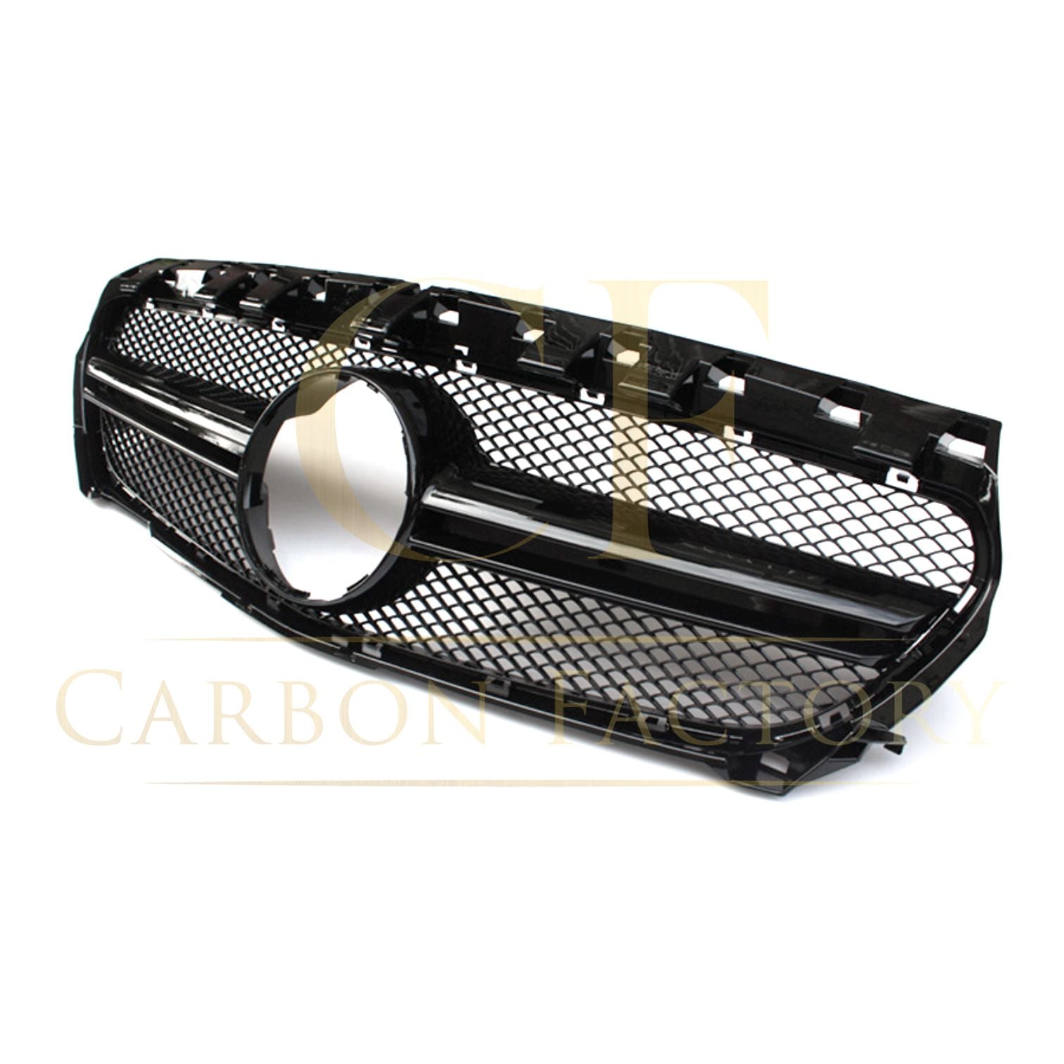 AMG Style Front Grille for Mercedes Benz W117 CLA-Class 13-15-Carbon Factory