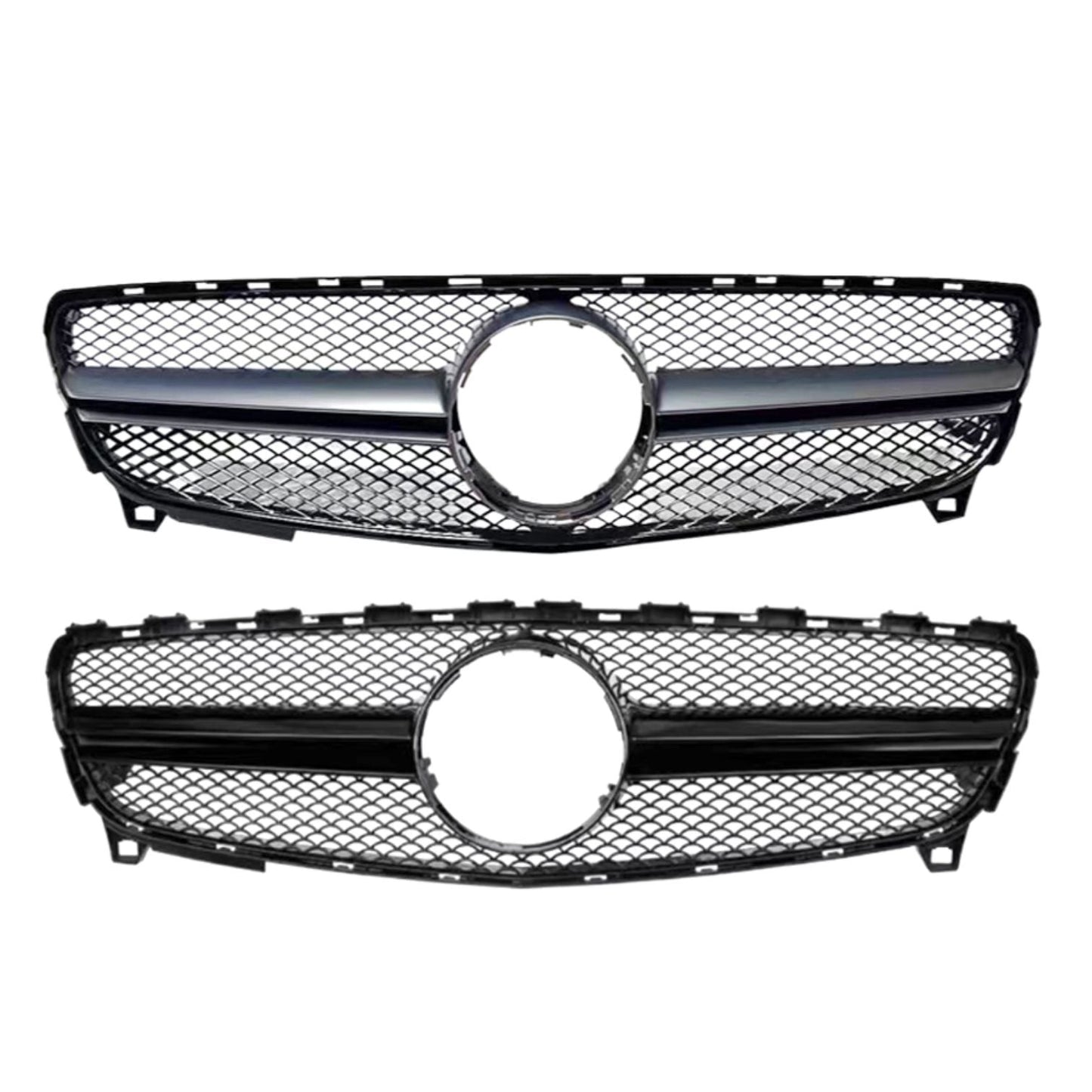 AMG Style Front Grille for Mercedes Benz W176 Facelift A Class 16-18-Carbon Factory