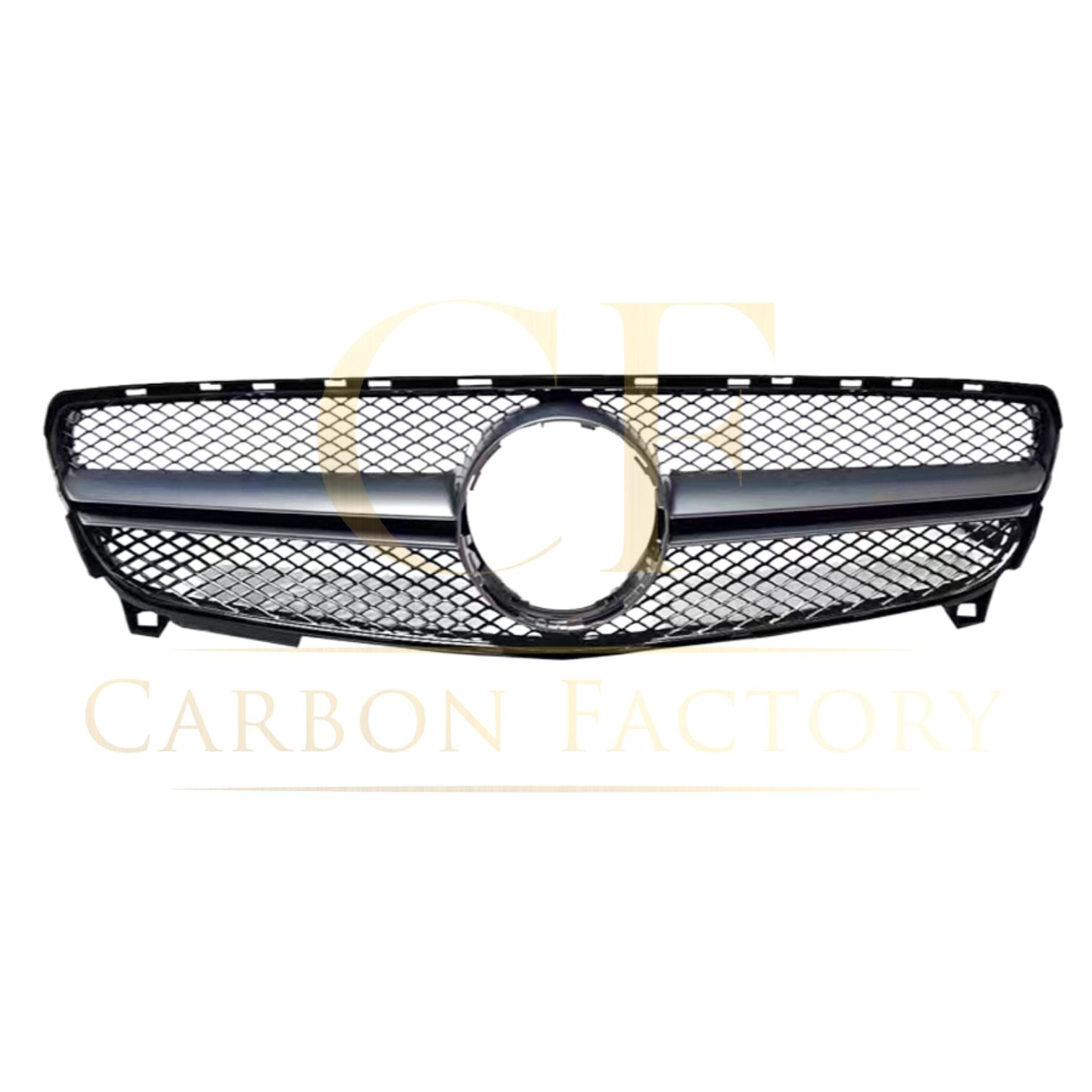 AMG Style Front Grille for Mercedes Benz W176 Facelift A Class 16-18-Carbon Factory