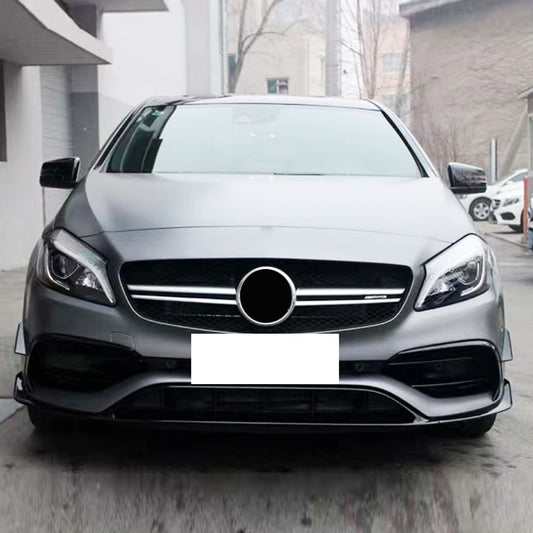 AMG Style Front Grille for Mercedes Benz W176 Facelift A Class 16-18-Carbon Factory